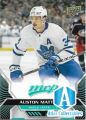 2020-21 Upper Deck MVP Auston Matthews #204 Toronto Maple Leafs